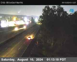 SB 5 at Dairy Mart Rd.