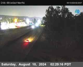 SB 5 at Dairy Mart Rd.