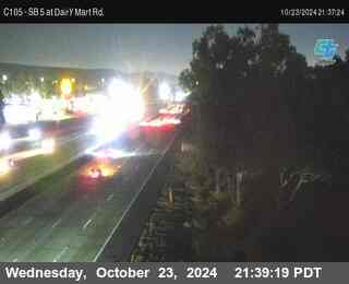 SB 5 at Dairy Mart Rd.