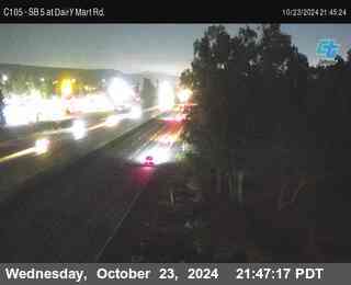 SB 5 at Dairy Mart Rd.