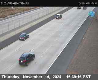 SB 5 at Dairy Mart Rd.