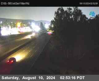 SB 5 at Dairy Mart Rd.