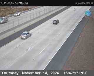 SB 5 at Dairy Mart Rd.