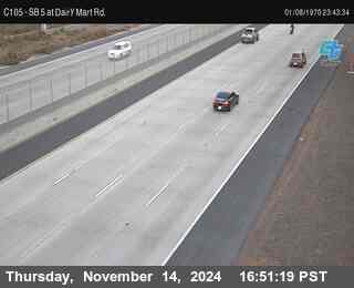 SB 5 at Dairy Mart Rd.