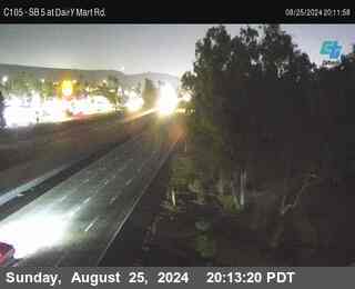 SB 5 at Dairy Mart Rd.