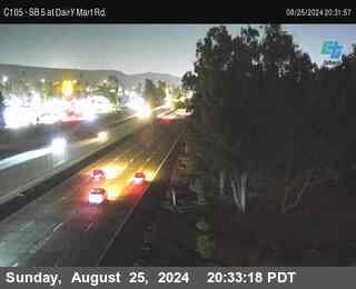 SB 5 at Dairy Mart Rd.