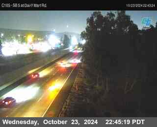 SB 5 at Dairy Mart Rd.