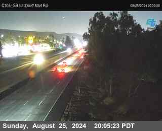 SB 5 at Dairy Mart Rd.