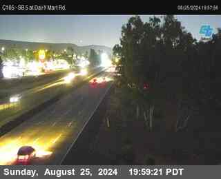 SB 5 at Dairy Mart Rd.