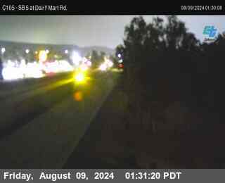 SB 5 at Dairy Mart Rd.