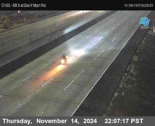 SB 5 at Dairy Mart Rd.