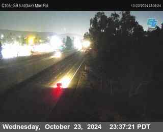 SB 5 at Dairy Mart Rd.