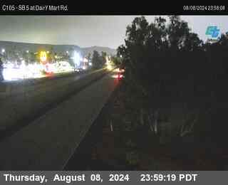 SB 5 at Dairy Mart Rd.