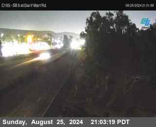 SB 5 at Dairy Mart Rd.