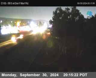 SB 5 at Dairy Mart Rd.