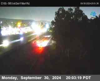 SB 5 at Dairy Mart Rd.