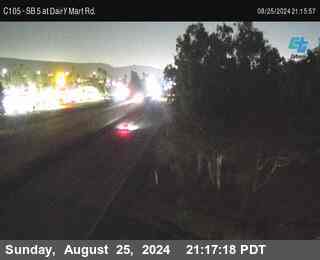 SB 5 at Dairy Mart Rd.