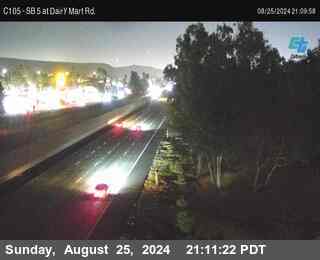 SB 5 at Dairy Mart Rd.