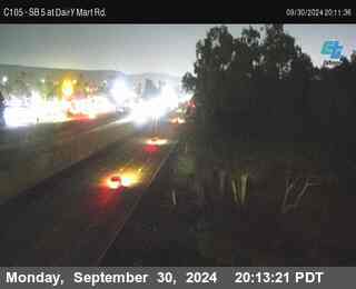 SB 5 at Dairy Mart Rd.