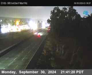 SB 5 at Dairy Mart Rd.