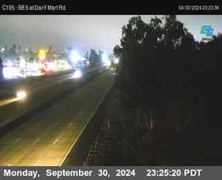 SB 5 at Dairy Mart Rd.