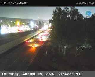 SB 5 at Dairy Mart Rd.