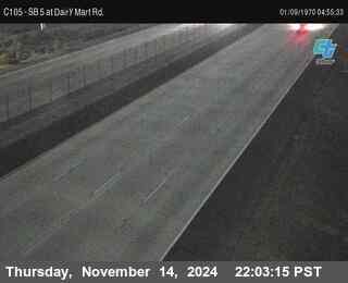 SB 5 at Dairy Mart Rd.