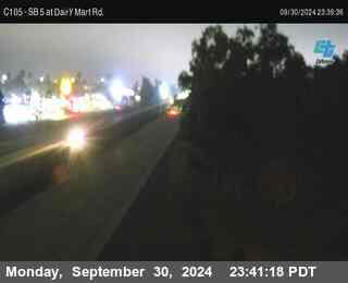 SB 5 at Dairy Mart Rd.