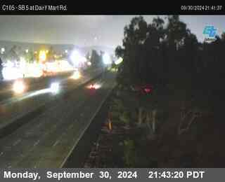 SB 5 at Dairy Mart Rd.