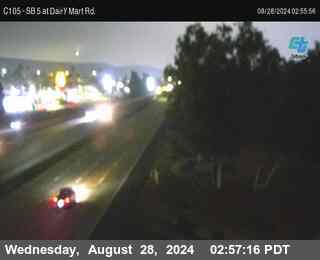 SB 5 at Dairy Mart Rd.