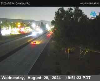 SB 5 at Dairy Mart Rd.