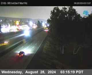 SB 5 at Dairy Mart Rd.