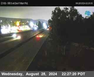 SB 5 at Dairy Mart Rd.