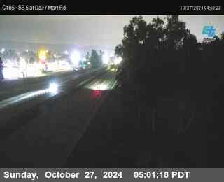 SB 5 at Dairy Mart Rd.