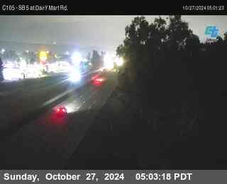 SB 5 at Dairy Mart Rd.