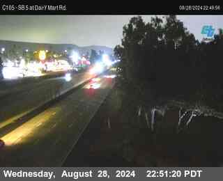 SB 5 at Dairy Mart Rd.