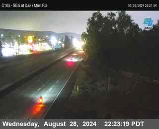 SB 5 at Dairy Mart Rd.