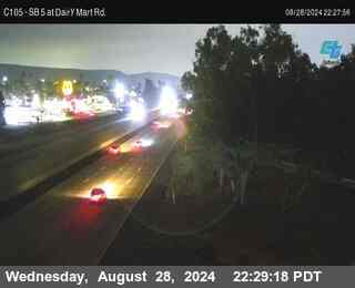 SB 5 at Dairy Mart Rd.