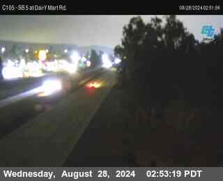 SB 5 at Dairy Mart Rd.