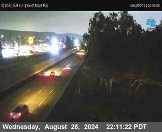 SB 5 at Dairy Mart Rd.