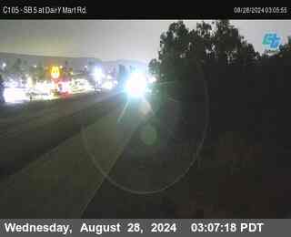 SB 5 at Dairy Mart Rd.