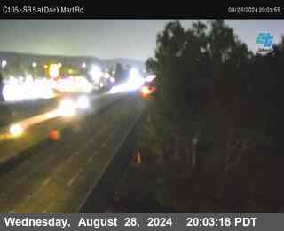 SB 5 at Dairy Mart Rd.