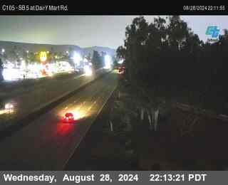 SB 5 at Dairy Mart Rd.