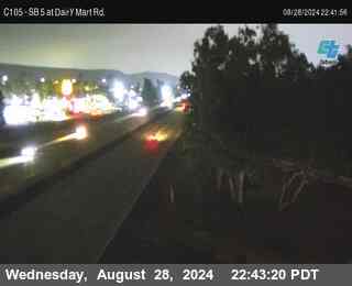 SB 5 at Dairy Mart Rd.