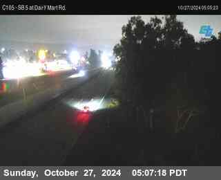 SB 5 at Dairy Mart Rd.