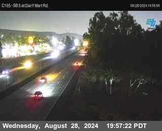 SB 5 at Dairy Mart Rd.