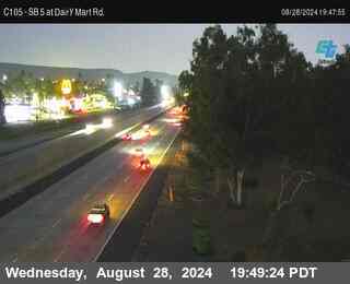 SB 5 at Dairy Mart Rd.