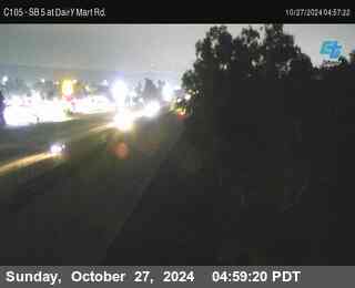 SB 5 at Dairy Mart Rd.