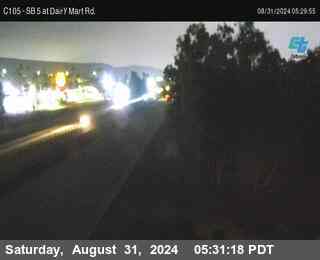 SB 5 at Dairy Mart Rd.