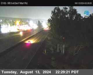 SB 5 at Dairy Mart Rd.